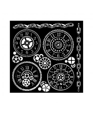 STENCIL STAMPERIA VOYAGES...