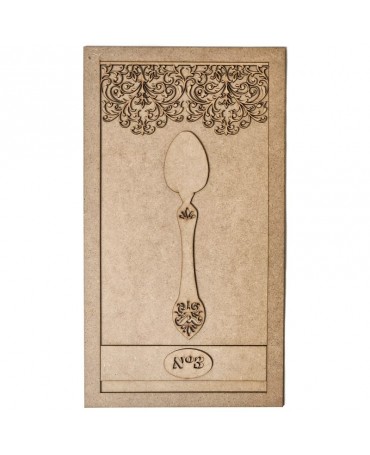 Madera Cuadro cuchara 45x25cm