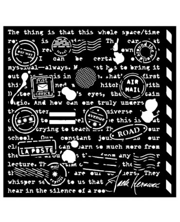 STENCIL Stamperia 18x18cm...