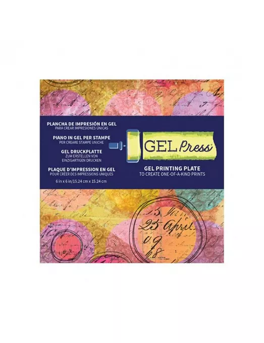 GEL PRESS  PLATE 15.24X15.24cm