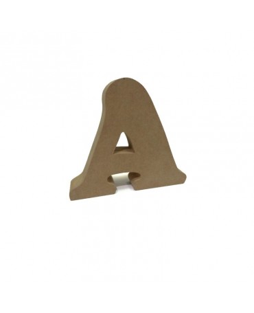 Madera Letra DM - A 20x20x4cm