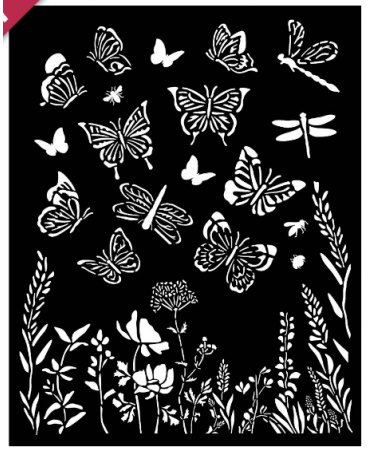 STENCIL STAMPERIA 20x25cm...