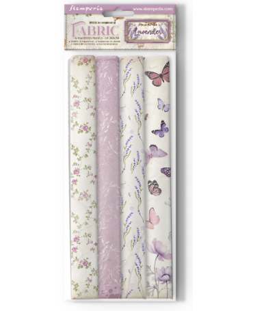 FABRIC Stamperia Lavender