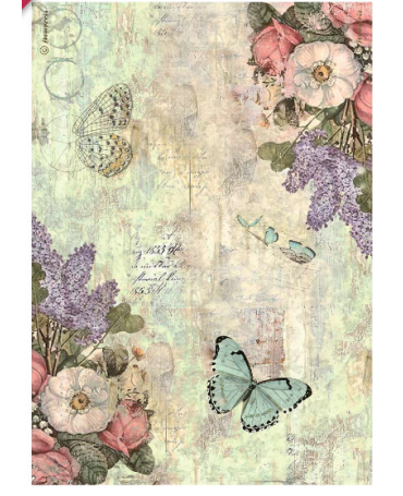 Papel arroz Stamperia A4...