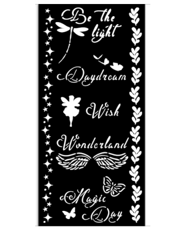 STENCIL Stamperia 12x25cm...
