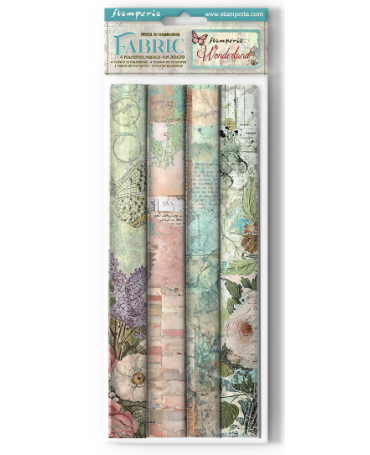 FABRIC Stamperia Wonderland