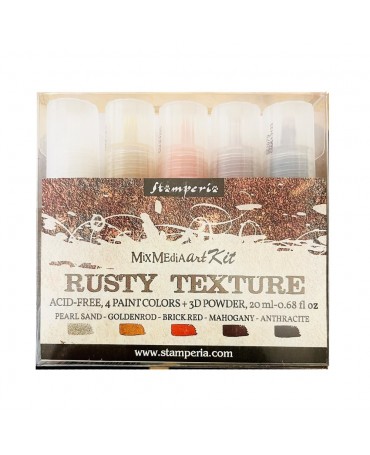 PINTURAS RUSTY TEXTURE 5X20 ML