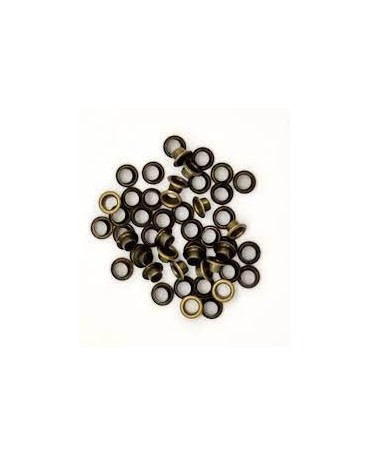 EYELETS X 40 oro antiguo