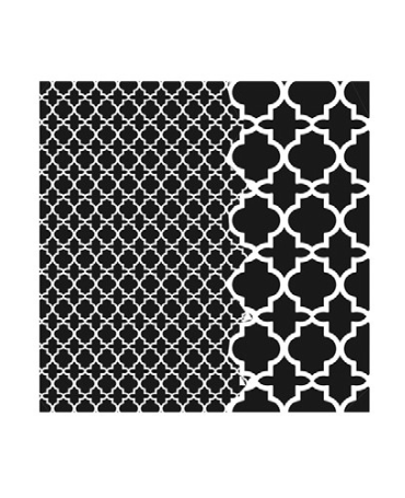 Stencil CADENCE 25X25cm...