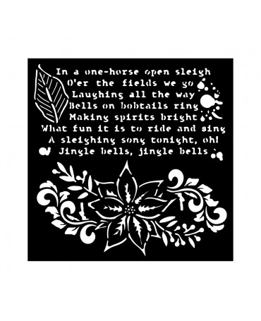 STENCIL Stamperia 18x18cm...