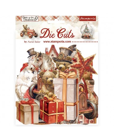 DIE CUTS STAMPERIA GEAR UP...