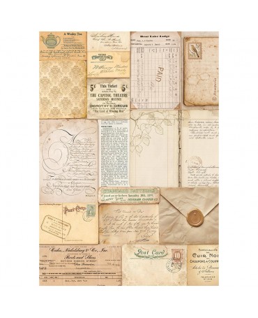 Papel arroz Stamperia A4...