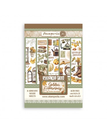 Washi Tape STAMPERIA 8...
