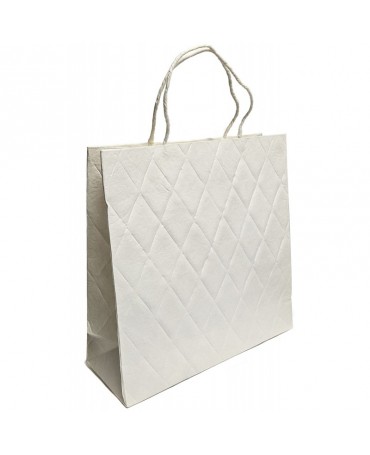 Bolsa de papel con rombos...