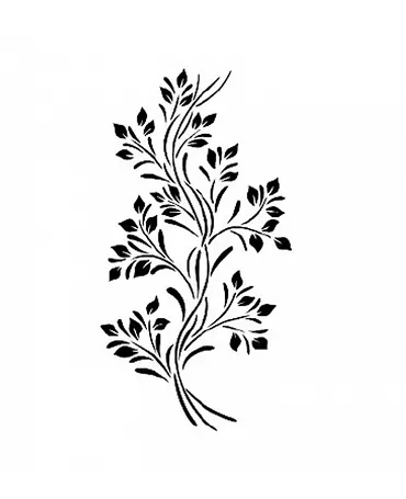 Stencil CADENCE 25X36cm VEGETAL 170