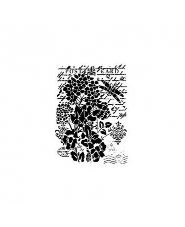 Stencil CADENCE 25X36cm VEGETAL 165