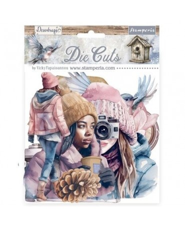 DIE CUTS STAMPERIA Dewdrops