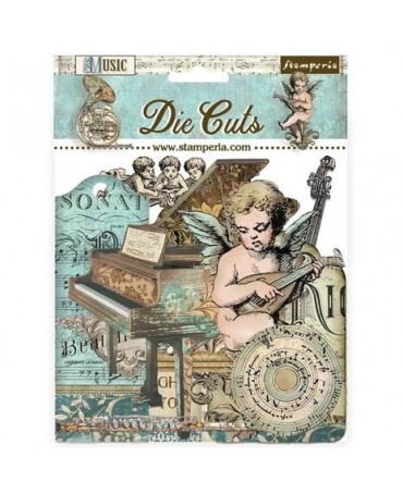DIE CUTS STAMPERIA Music
