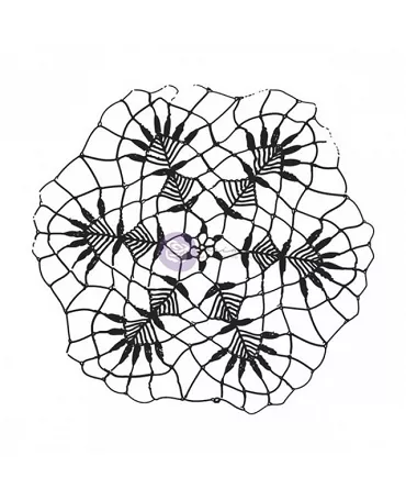Sello Silicona Finnabair Patrón Tapete 5x5cm
