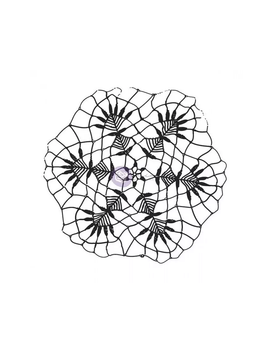 Sello Silicona Finnabair Patrón Tapete 5x5cm