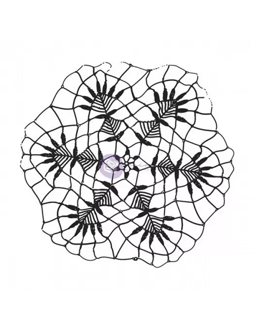 Sello Silicona Finnabair Patrón Tapete 5x5cm