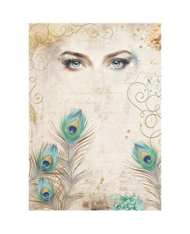 Papel arroz Stamperia A4...