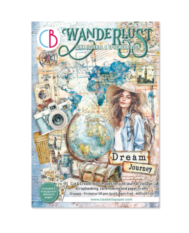 Ephemera Book A4 WANDERLUST