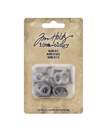 Tim Holtz Numeric (10pcs)