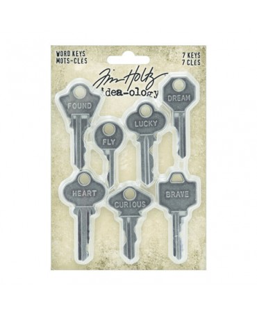 Tim Holtz Word Keys