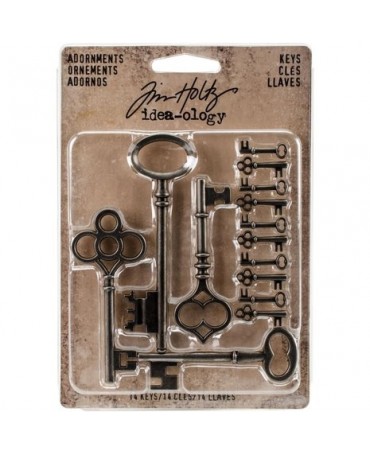 Tim Holtz Adornments Keys...