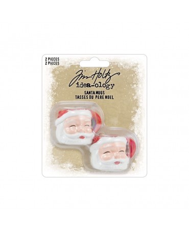 Tim Holtz Santa Mug