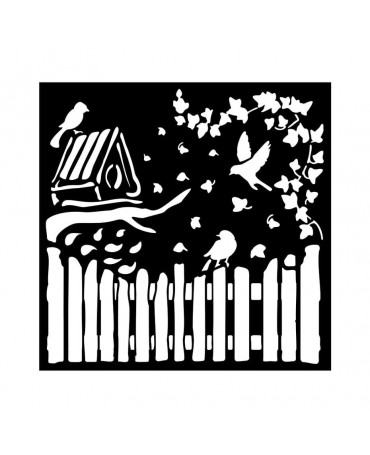STENCIL Stamperia 18x18cm...