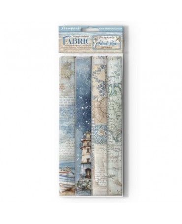 FABRIC Stamperia Silent Sea