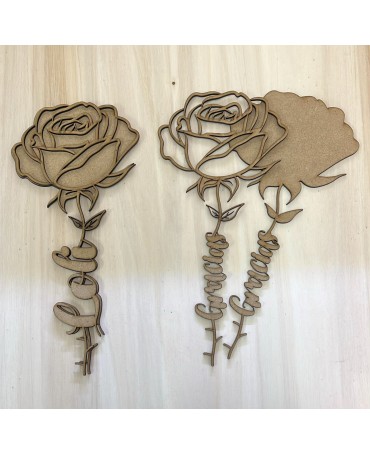 Madera Rosa Personalizada