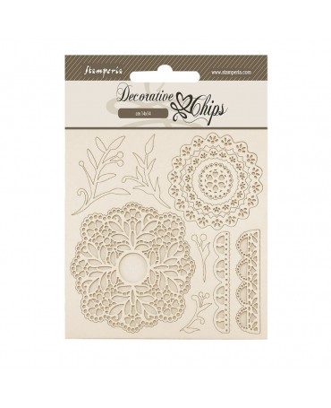 CHIPS Stamperia Timeless Lace