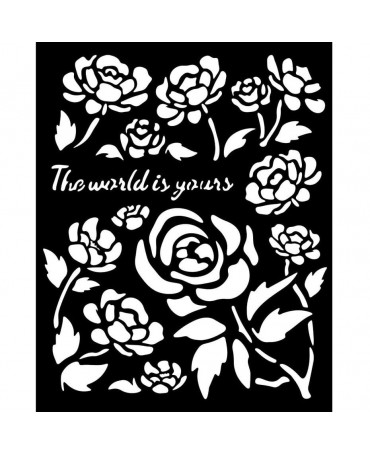 STENCIL STAMPERIA 20x25cm...