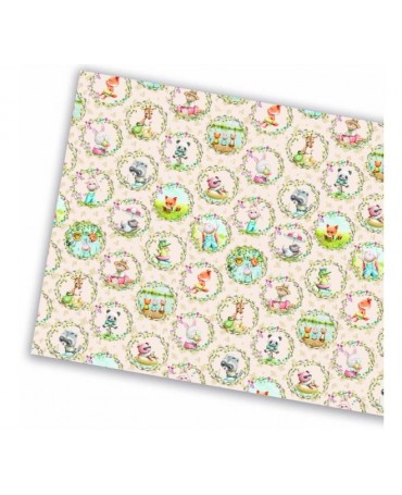 Fabric Paper Sunny House Pets