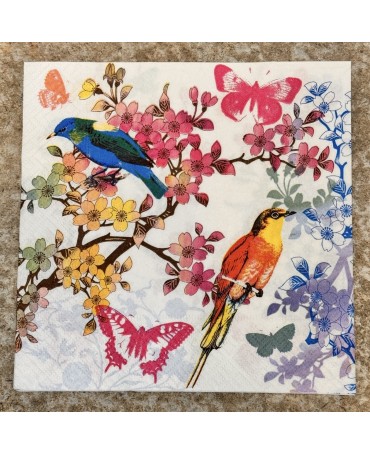 Servilletas PAJAROS