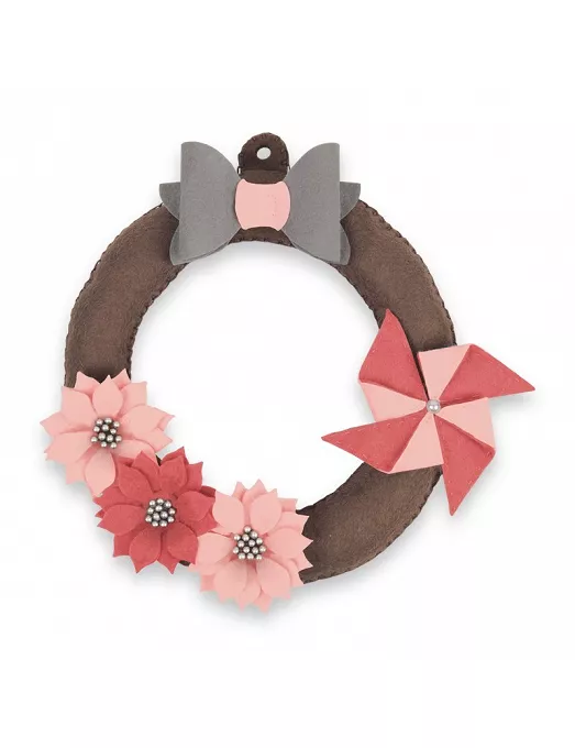 TROQUEL SIZZIX BIGZ PLUS DIE 3D CORONA PARA COLGAR
