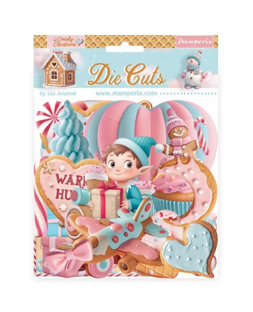 DIE CUTS STAMPERIA CANDY...