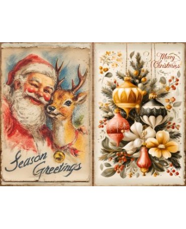 Papel Seda A4 Navidad...