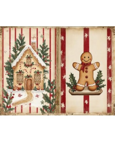 Papel Seda A4 Navidad...