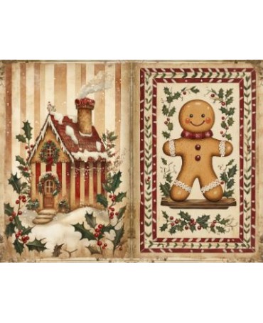 Papel Seda A4 Navidad...