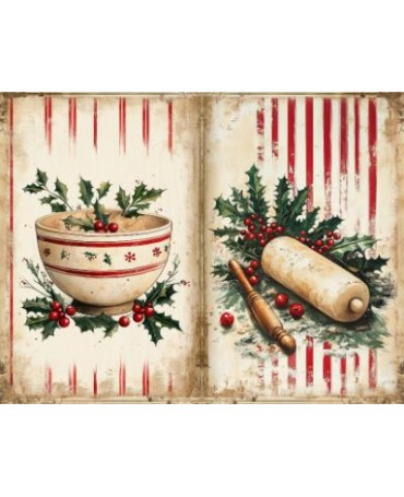Papel Seda A4 Navidad...