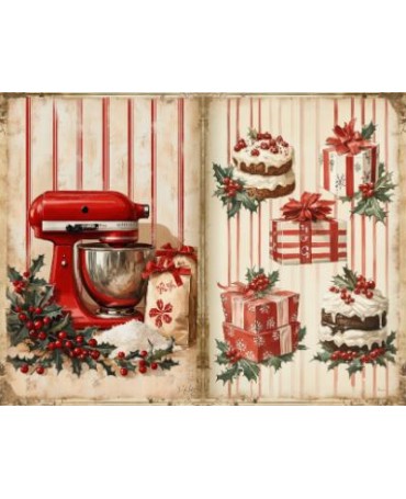 Papel Seda A4 Navidad...