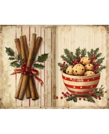 Papel Seda A4 Navidad...