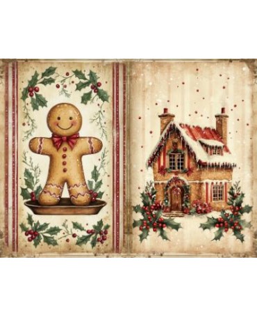 Papel Seda A4 Navidad...