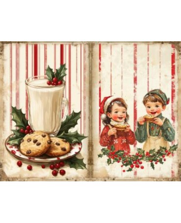 Papel Seda A4 Navidad...