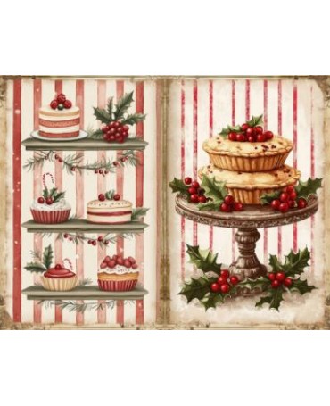 Papel Seda A4 Navidad...