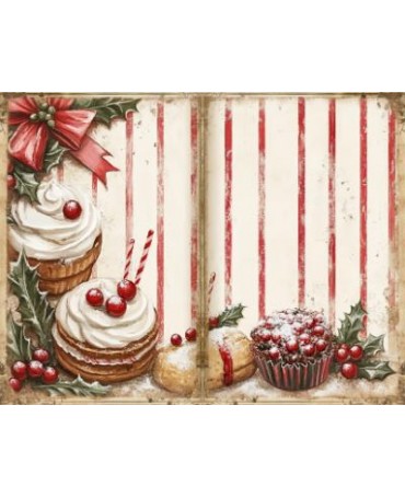 Papel Seda A4 Navidad...